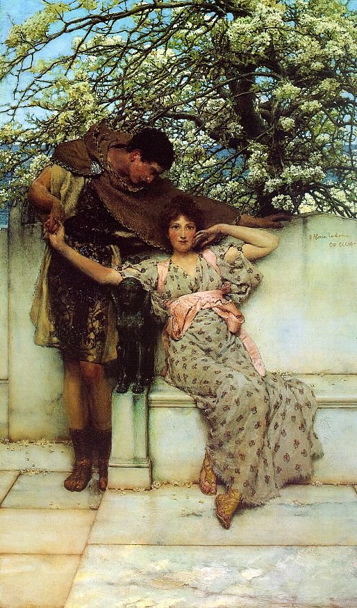 Promise Of Spring by Lawrence Alma-Tadema